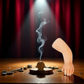 Calsgkspray Little Hand Coin Disappeared Magic Trick Toy Small Durable Novelty
