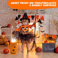 KYUKUDZ Halloween Bubble Machine Portable Automatic Lights Spooky Sound