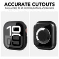 SPGUARD Apple Watch Series 11/10 42mm Hard Case Tempered Glass 2 Pack Pink