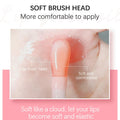 Sea-Maid Plumping Lip Gloss Tinted Balm Big Brush 1.01 Fl Oz Black