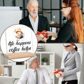 LUODWSST Funny Coffee Lovers Acrylic Decorative Sign White Kitchen Bar Decor
