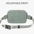 ZORFIN Fanny Pack Crossbody Belt Bag Adjustable Strap Camo Black One_Size