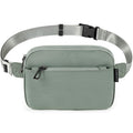 ZORFIN Fanny Pack Crossbody Belt Bag Adjustable Strap Camo Black One_Size