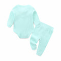 Hikido Baby Romper Cotton Onesie Toddler 12-18 Months Sky Green Size 12-18M