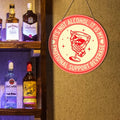 HSNBT Pink Home Bar Sign Decor Funny Drinking Wall Hanging Gift for Women
