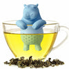 HADEWEITE 2pcs Silicone Tea Infuser Loose Leaf Strainer Gloves + Socks Set