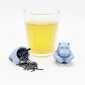 HADEWEITE 2pcs Silicone Tea Infuser Loose Leaf Strainer Gloves + Socks Set
