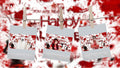 YYNXSY Halloween Photography Backdrop Red 10x8ft Spooky Ghost YY-3040