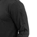 H HYFOL Men's USA Flag Graphic 1/4 Zip Pullover Sweatshirt Black Size S