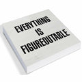 GTGIC Inspirational Motivational Desk Sign Positive Encouragement 5x5 Multicolor
