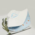 Kawaii Cotton Reversible Bucket Hat Women Lightweight Summer Outdoor