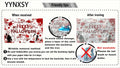 YYNXSY Halloween Photography Backdrop Red 10x8ft Spooky Ghost YY-3040