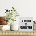GTGIC Inspirational Motivational Desk Sign Positive Encouragement 5x5 Multicolor