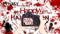 YYNXSY Halloween Photography Backdrop Red 10x8ft Spooky Ghost YY-3040
