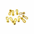 KALIDESHON 11 Speed Bicycle Chain Master Link Metal Durable Gold 4 Pack