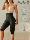 Yeblues High Waisted Shapewear Shorts Women Black Size 3XL
