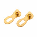 KALIDESHON 11 Speed Bicycle Chain Master Link Metal Durable Gold 4 Pack