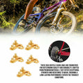 KALIDESHON 11 Speed Bicycle Chain Master Link Metal Durable Gold 4 Pack