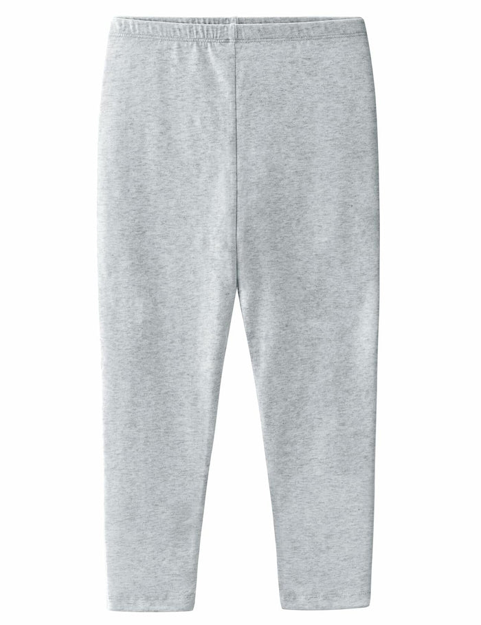 CETKIT Toddler Girl Leggings Cotton Stretchy Workout Pants Light Grey Size 4T