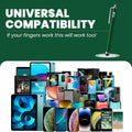 THE CASE DOCTOR TCD 10-Pack Green Stylus Pen Set Universal Capacitive
