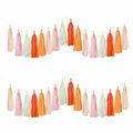 Guzon 25pcs The Sun Birthday Tissue Tassel Garland Paper Decorations