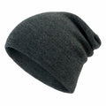 Zion Praiser 2PCS Family Beanie Hat Winter Knitted Warm Dark Gray