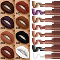 AMY'S DIARY Matte Lip Crayon White 8# 1 pc Longwear Smudge Waterproof