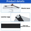 2pcs Mobile Phone Security Hand Strap Holder 7.8''-13'' Black Elastic Grip