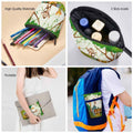 Swono Animal Pencil Case Jungle Monkey Tiger Giraffe Lion Elephant Colorful