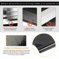 Yourkar 4PCS Car Door Sill Protector 3D Carbon Fiber Wrap Film Green
