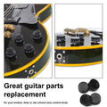 SAPHUE 4PCS Speed Control Knobs Electric Guitar Tone Volume Black