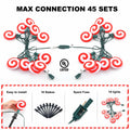 Ultimate Unicorn LED Red Spiral Lollipop Pathway Lights Outdoor Garden