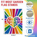Artofy Pride Rainbow All You Need is Love House Flag Burlap 28x40 Festival