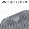 ESTHELLO Cat Litter Mat Large Honeycomb Double Layer Gray 36x30