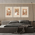 FBKDVC Christian Canvas Wall Art Set 3 Jesus Shepherd 16x24in Unframed