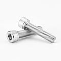 NIULUNBAO M10-1.5x80mm Hex Socket Head Cap Screw 304 Stainless Steel 6PCS Silver