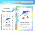 SLWBZ Watercolor Workbooks Painting Kit Thanksgiving Turkey with Paint Set