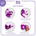 HOUSE OF PARTY Happy Birthday Balloon 16in Hot Pink Mylar Foil