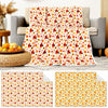 Fanfanwin 2 Pc Pumpkin Flannel Sherpa Throw Blanket 51x59 Multicolor Fall