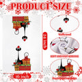 Tudomro Christmas Black Cat Kitchen Towels 16x24 4 Pcs Soft Absorbent