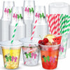 Baderke 150 Pack 12oz Pink Green Plastic Witch Princess Party Cups