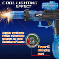 EMERBU Electric Squirt Water Gun Aqua Series LED Light High Speed 2pcs