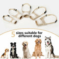 Herrypiggy Dog Muzzle Oxford Breathable Mouth Cover Khaki Size XXS