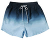 MADHERO Mens Swim Trunks 3 Inch Navy Light Blue Size XL