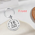 Alotozo 16 Year Sobriety Keychain AA Recovery Gift Men Women