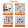 CESHRR Disposable Drainage Collector 50PCS White Fiber Anti-Block Filter