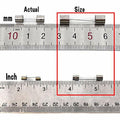 COMPSTUDIO 10Pcs 0.5A 250V Fast Blow Glass Fuse 6x30mm