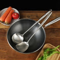 Generic Wok Spatula Set 17in 304 Stainless Steel Silver Asian Style