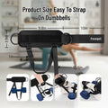 Fosegei Monkey Foot Ankle Straps Dumbbell Cable Machine Black Single