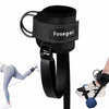 Fosegei Monkey Foot Ankle Straps Dumbbell Cable Machine Black Single
